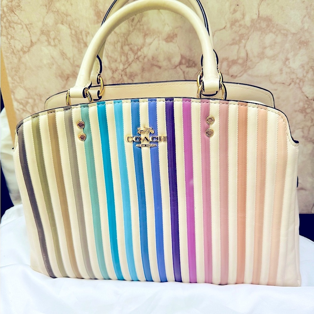 Coach Ombre Lillie Carryall & wristlet set
